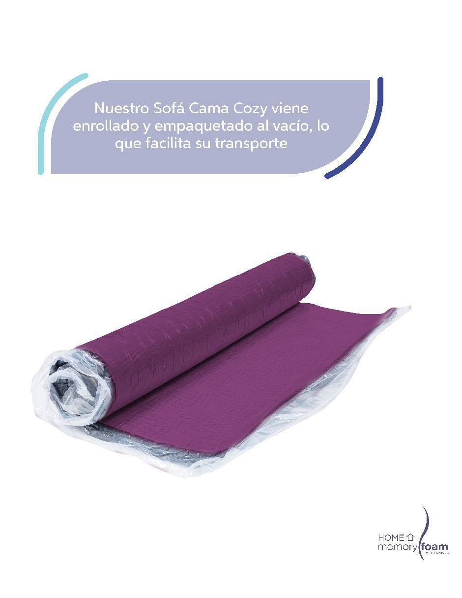 Sofá cama Cozy de poliéster 2
