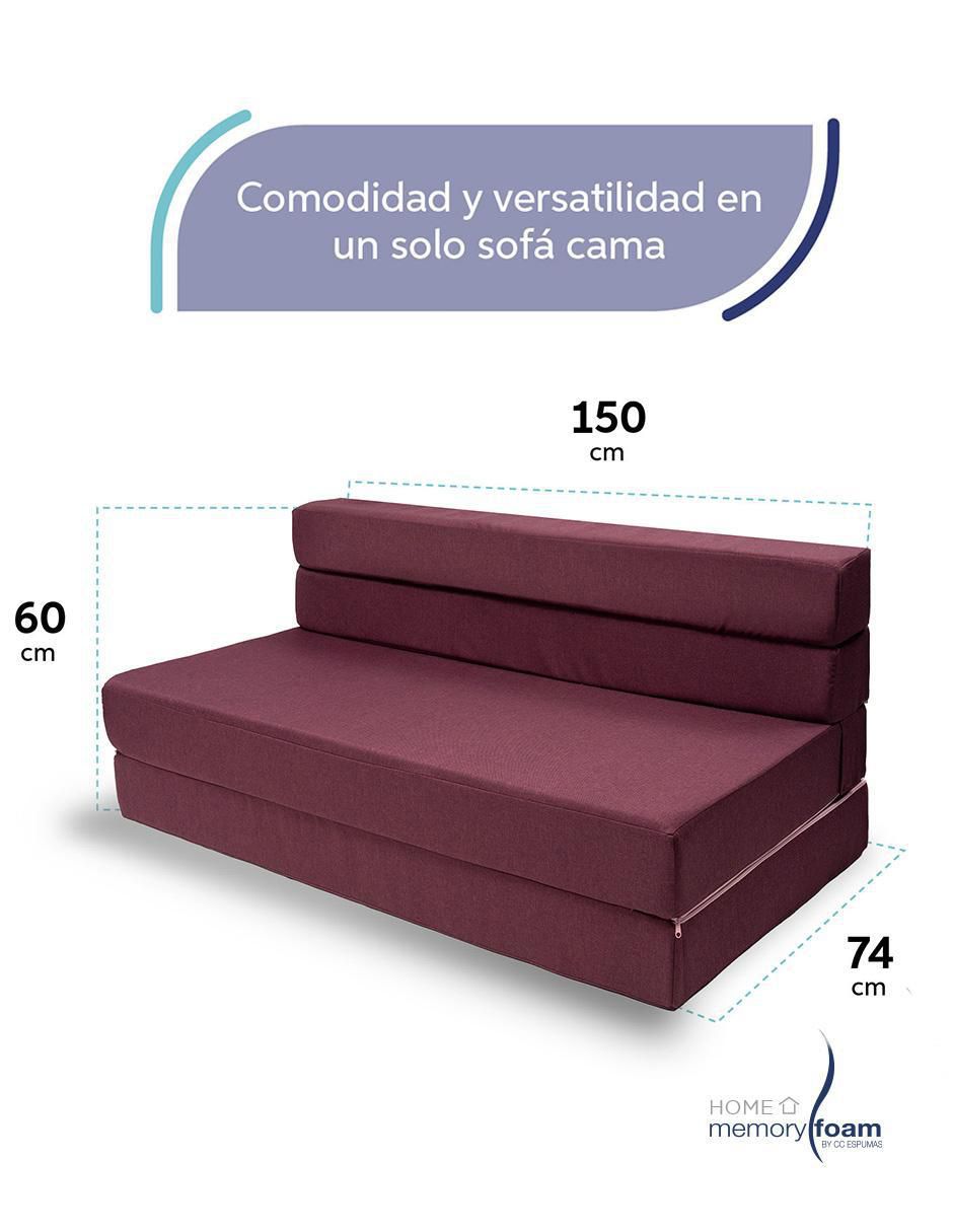 Sofá cama Cozy de poliéster 10