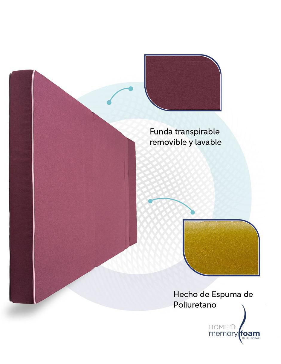Sofá cama Cozy de poliéster 6