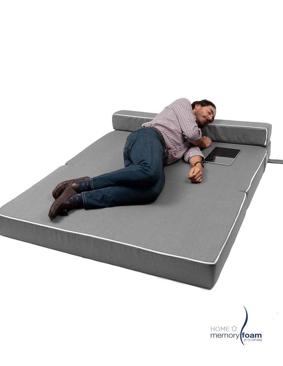 "futón/sofá cama" cozy memory foam "de" poliéster