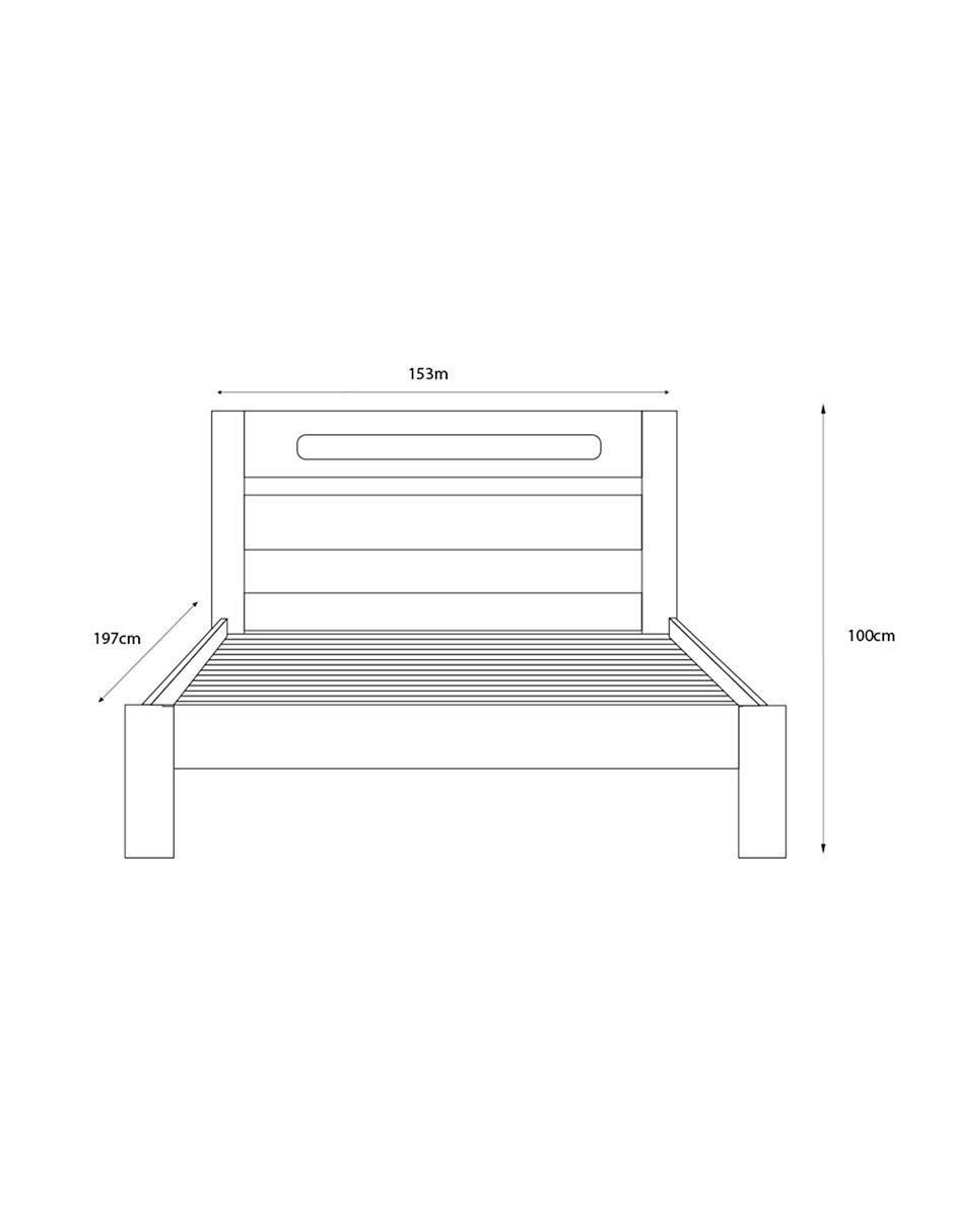 Cama Keisly de MDF 5