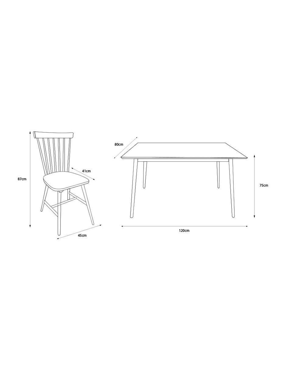 "comedor" sochic unova "para" 4 personas