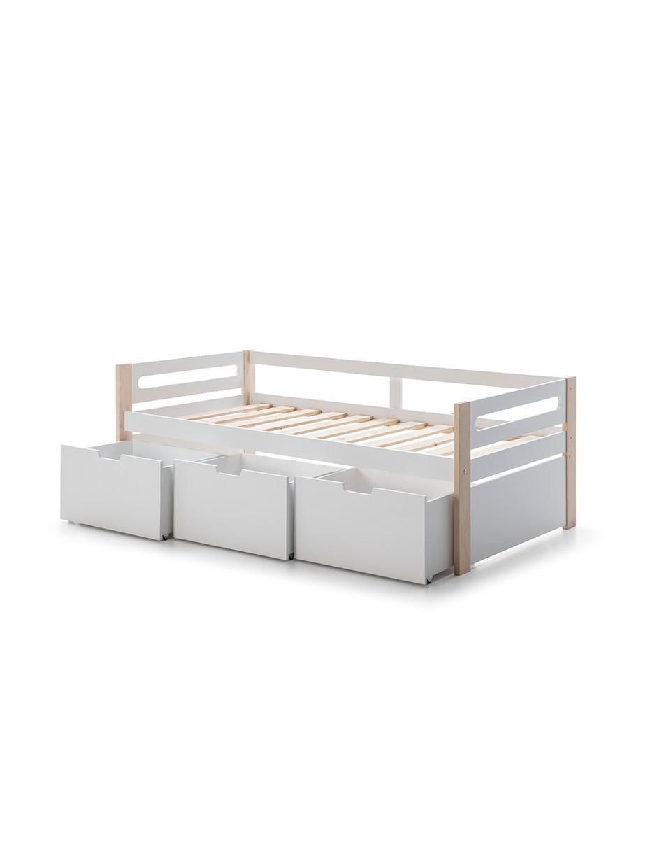 Cama Keisly de MDF individual 3
