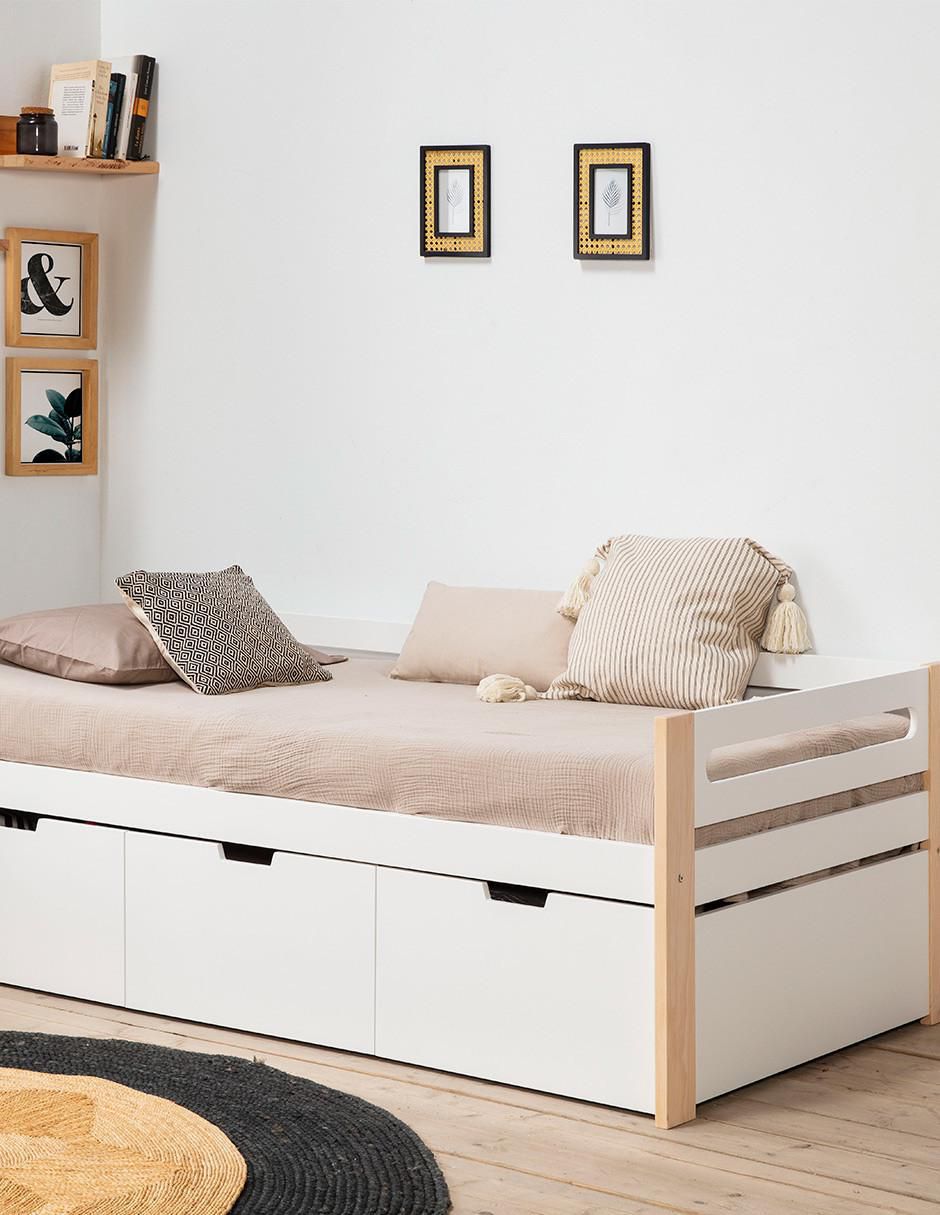 Cama Keisly de MDF individual 5