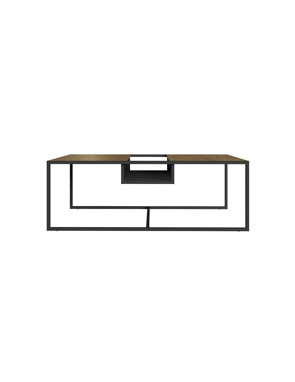 Mesa de centro sochic noemi "de" metal y madera