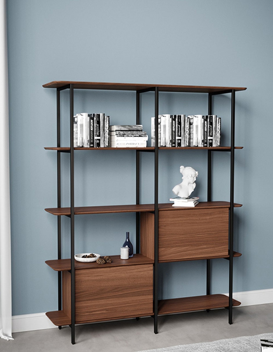 Librero Manhattan de MDF 9