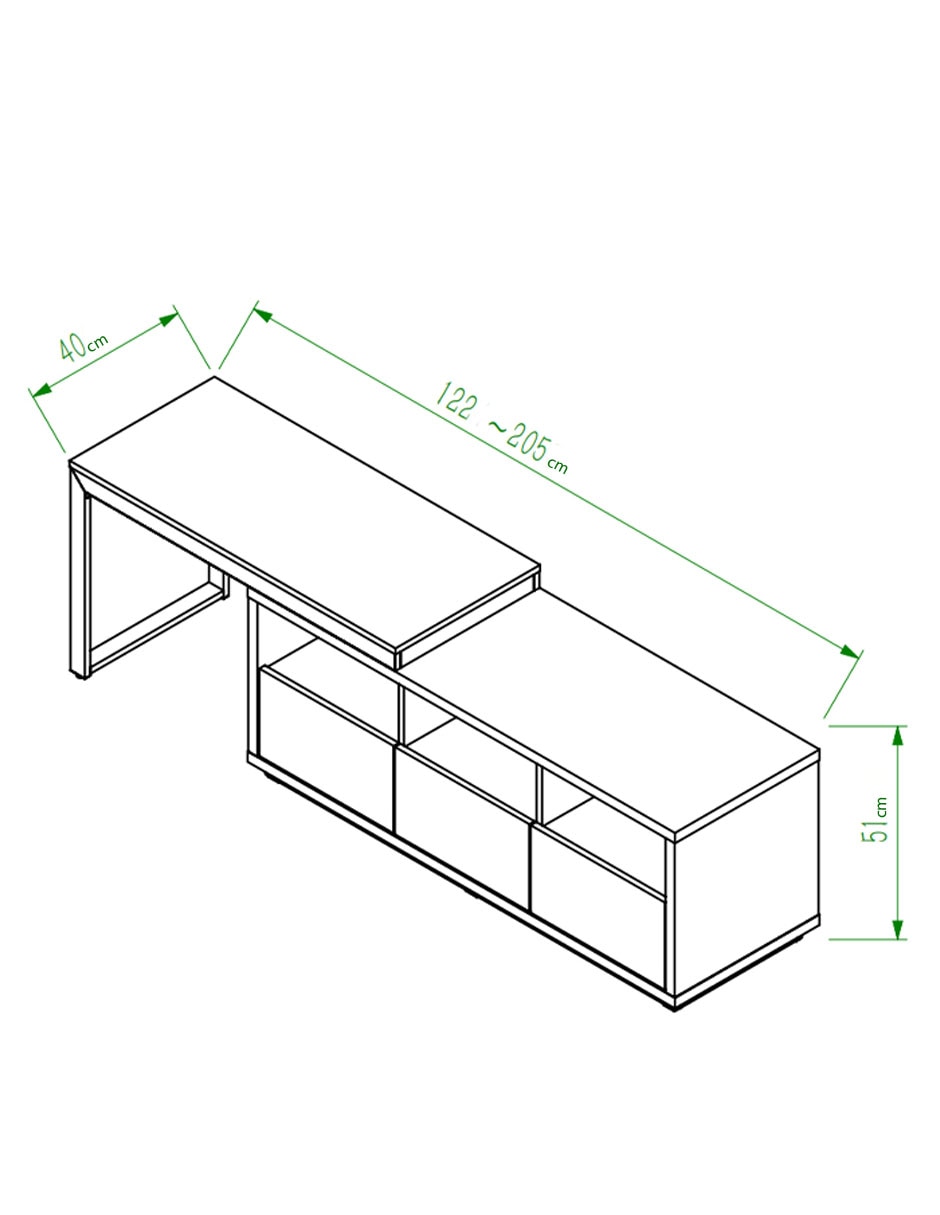 Mueble de tv Koba de MDF 7