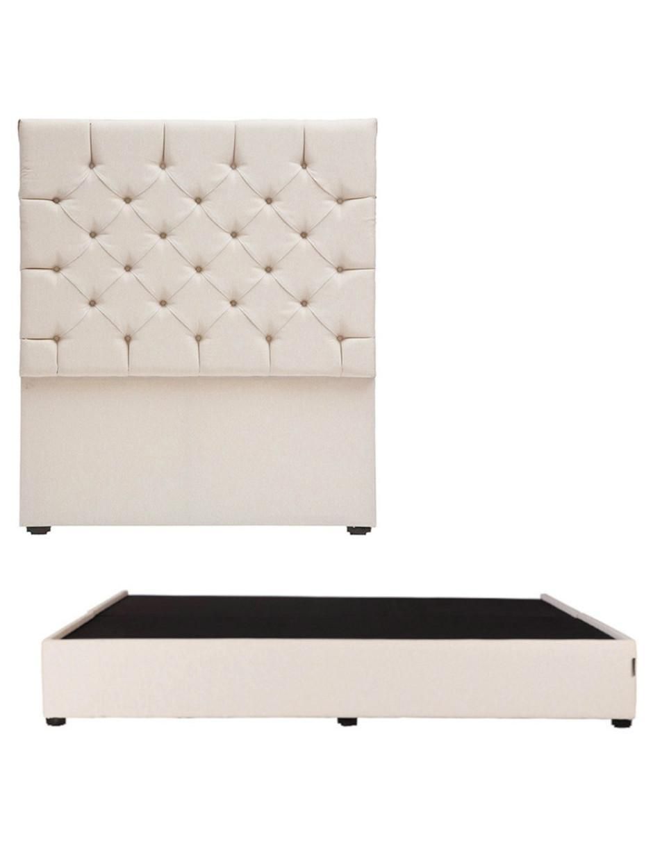 Cama CAPRI CON BASE de madera
