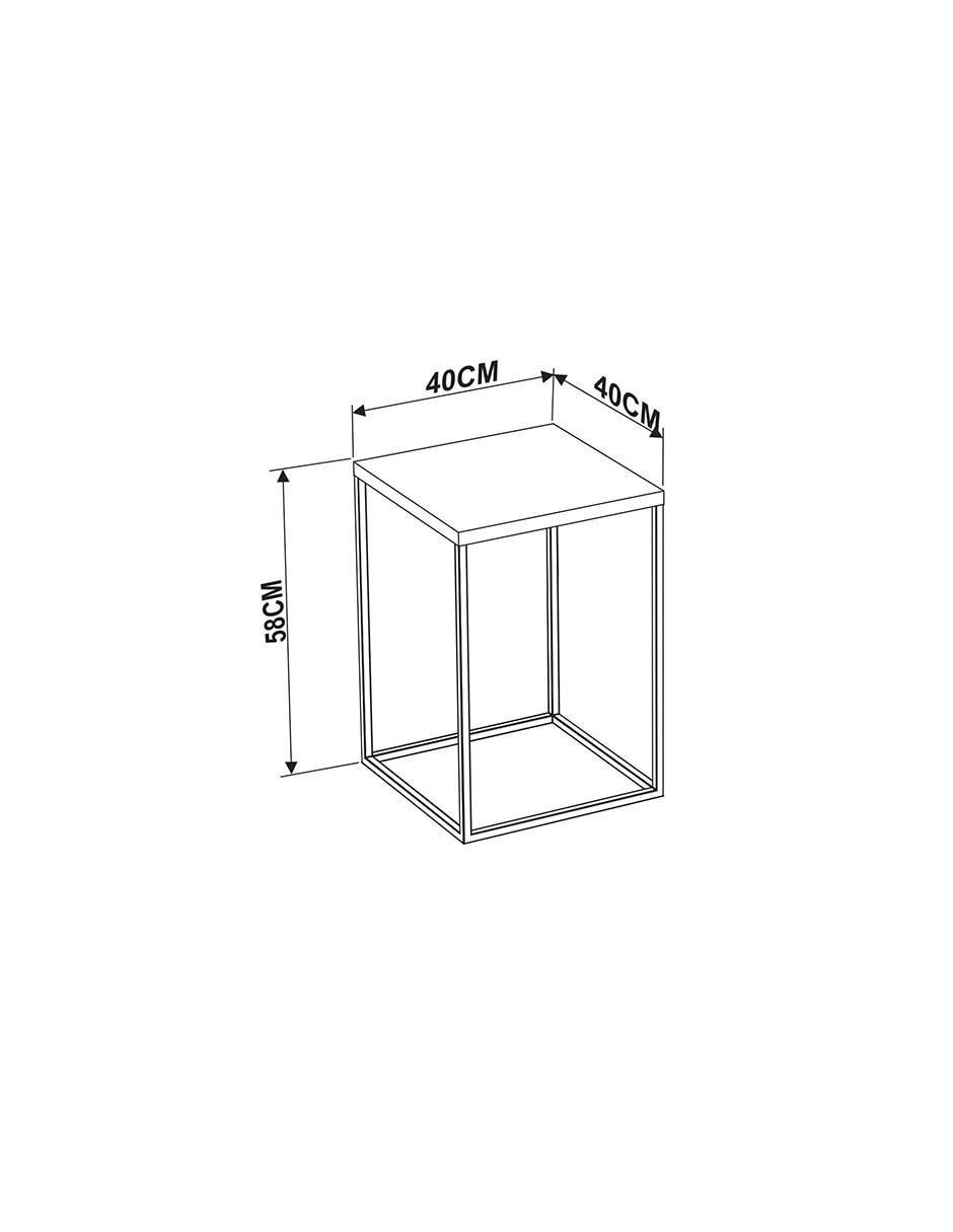 Mesa lateral armable Fabian 5