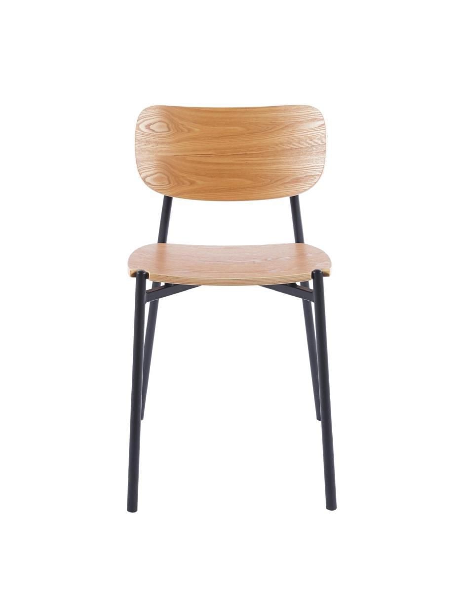 Juego de sillas 4 piezas de madera adulto 2