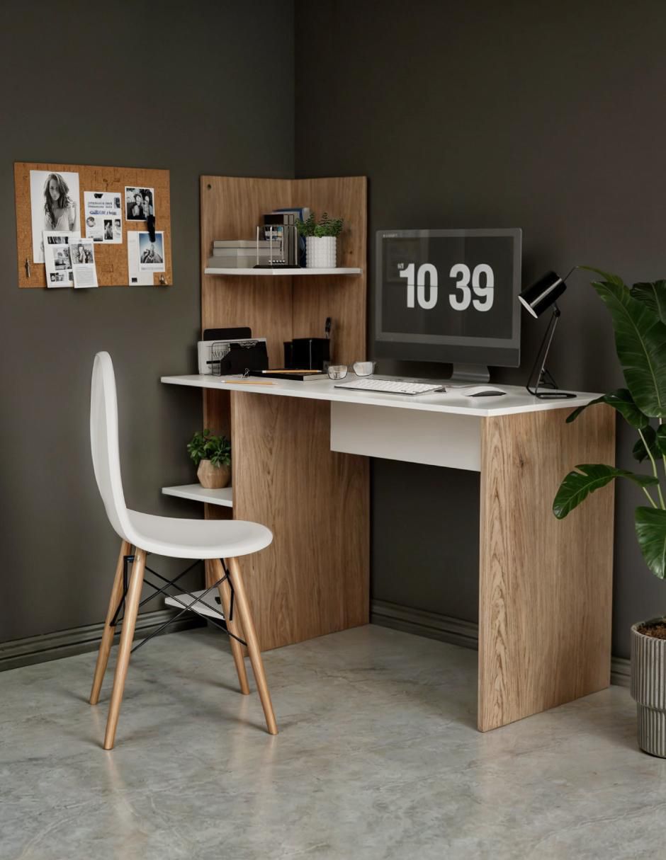 Escritorio Nórdico de MDF 6