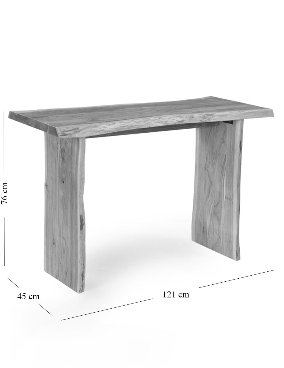 Consola Ivonne de madera acacia 4