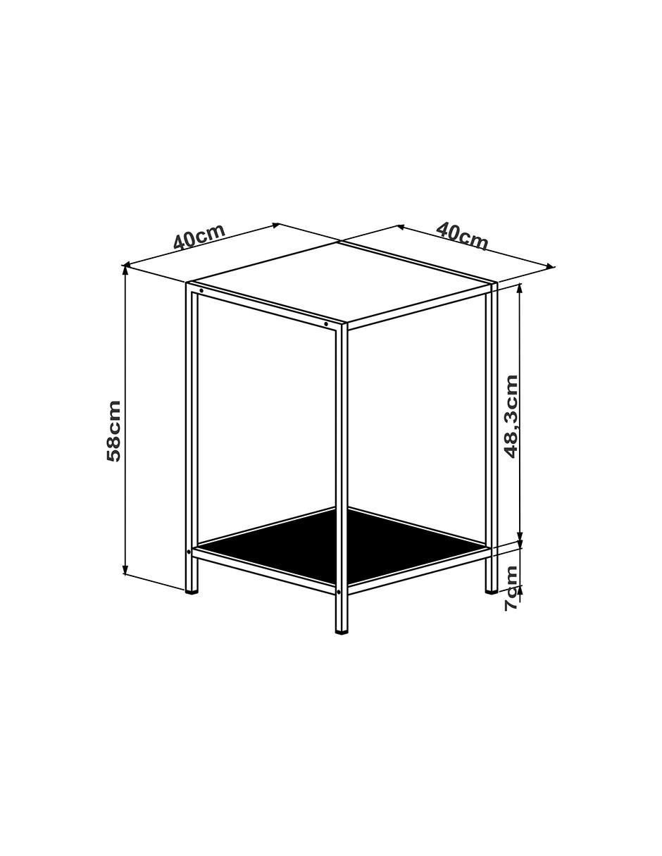 Mesa lateral Ted 5
