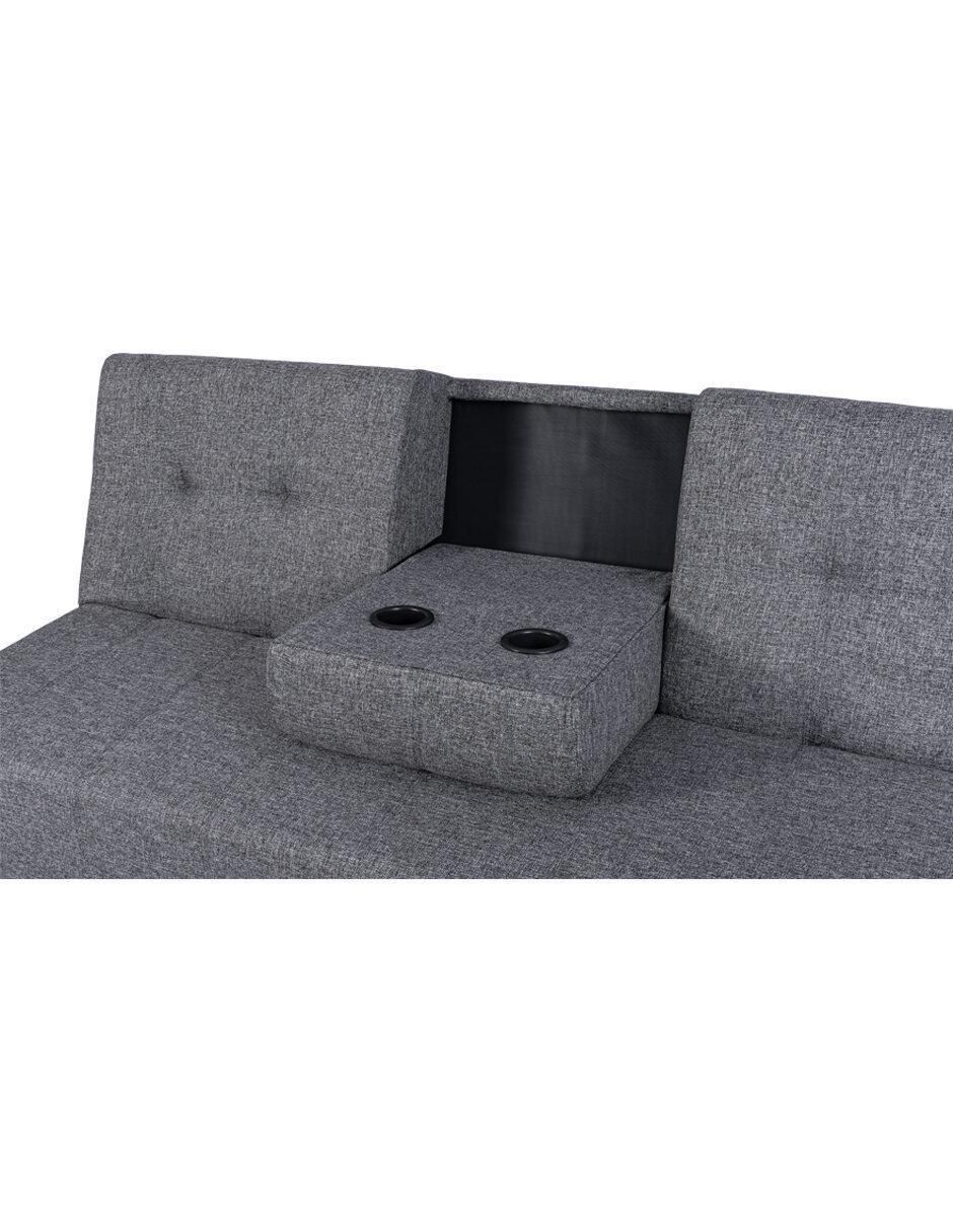 Sofá cama de lino 2