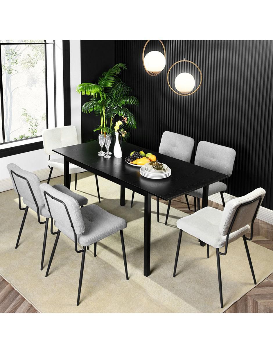 Mesa extensible armable Bari Black Dd 3