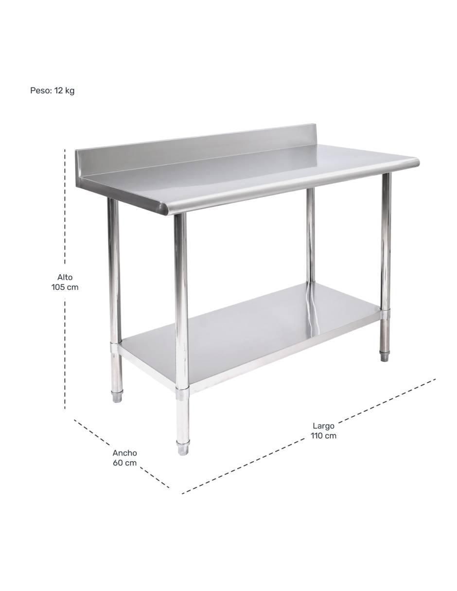 Mesa auxiliar de acero inoxidable 4