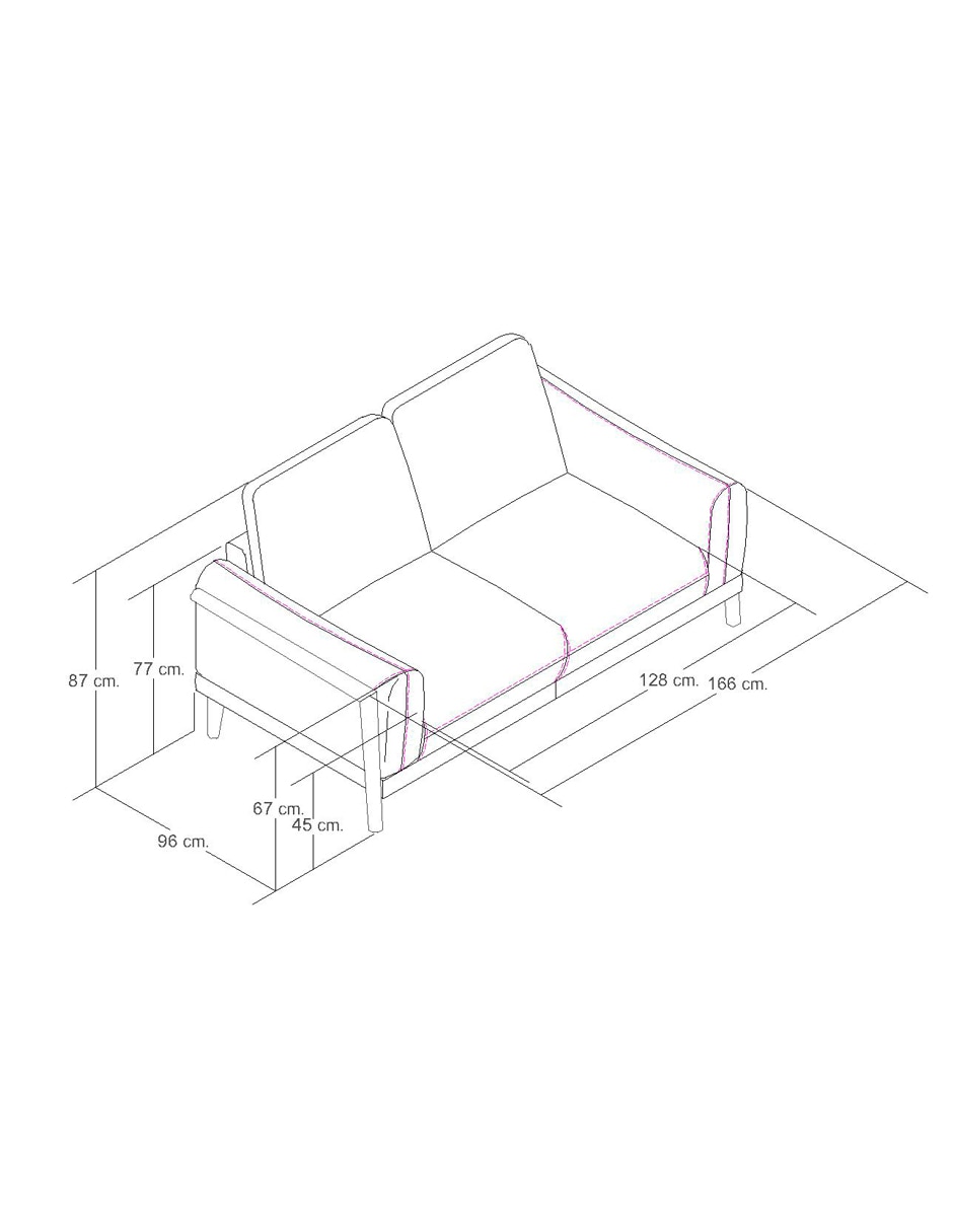 Love seat Lico 11