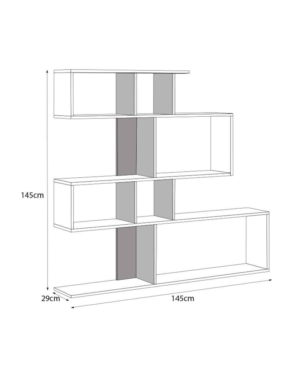 Librero Funk de MDF 4