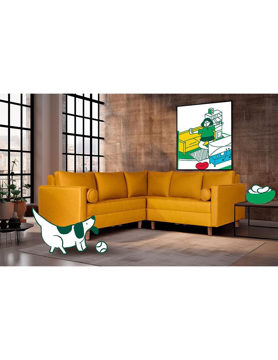 Sala modular Cerati Makora de lino