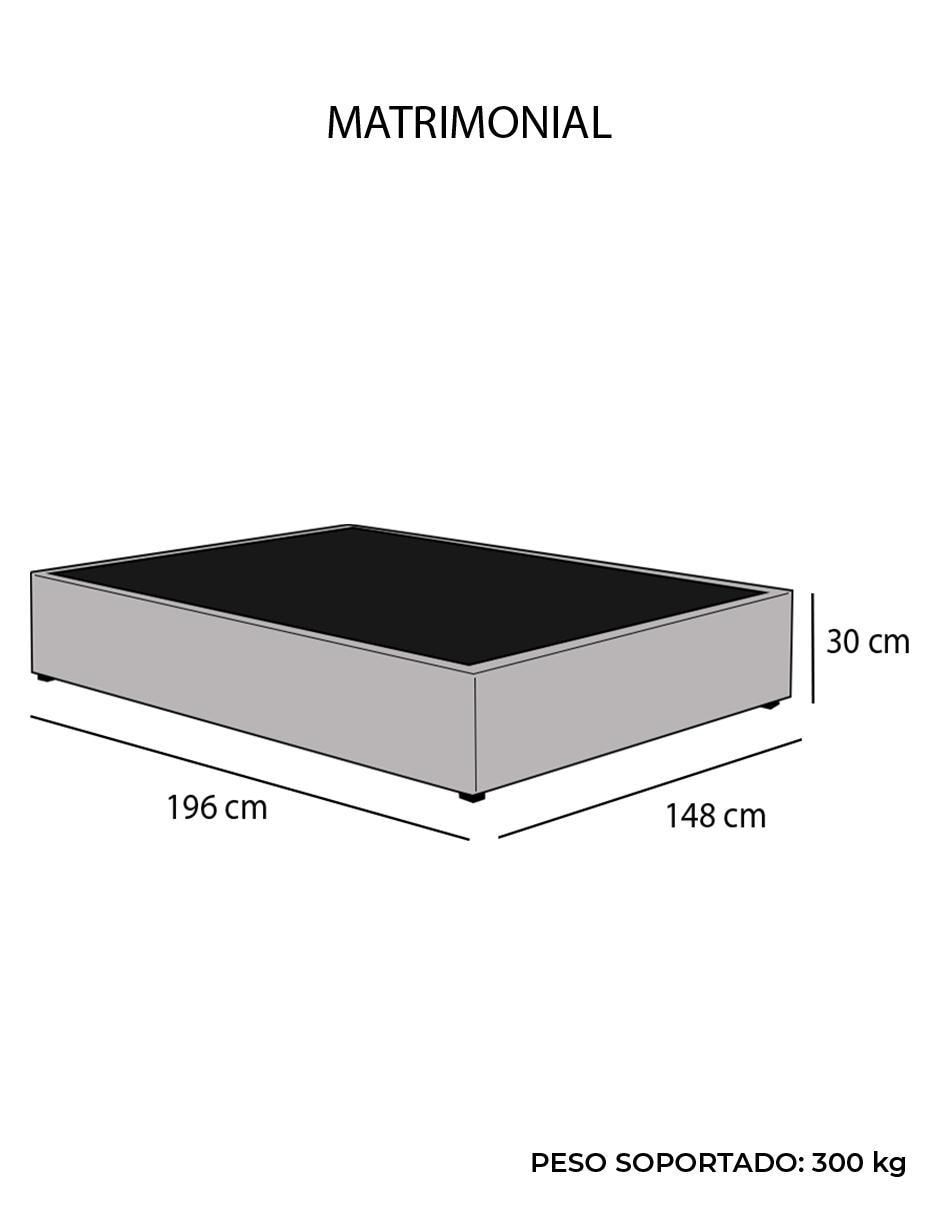 Base para cama Explorer de metal 5