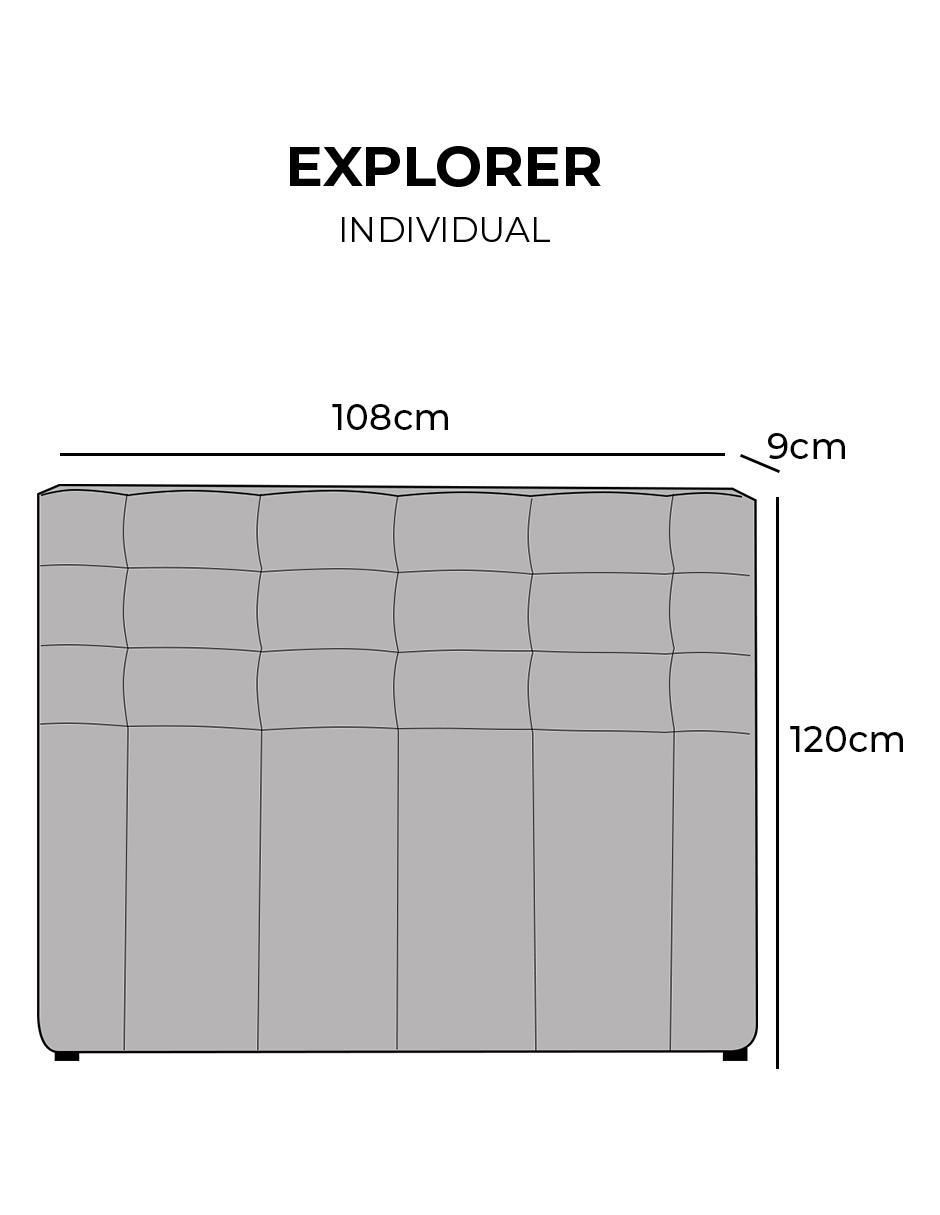 Cabecera Explorer de madera pino 6
