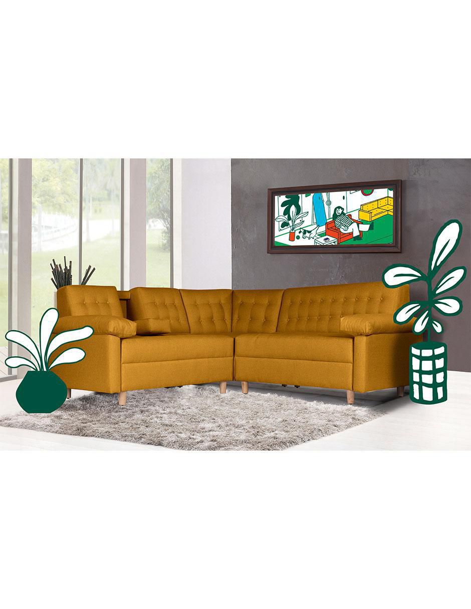 Sala modular satriani con tecnología beehive airflex foam makora "de" lino