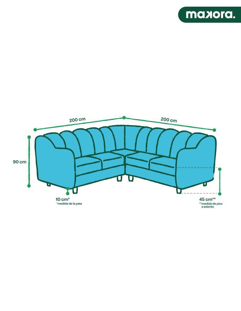 Sala modular makora motley con tecnología beehive airflex  "de" velvet