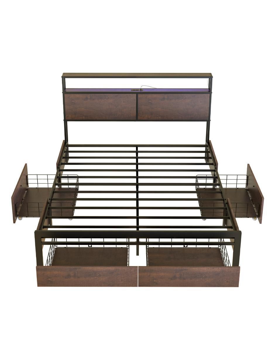 Base para cama de MDF 2