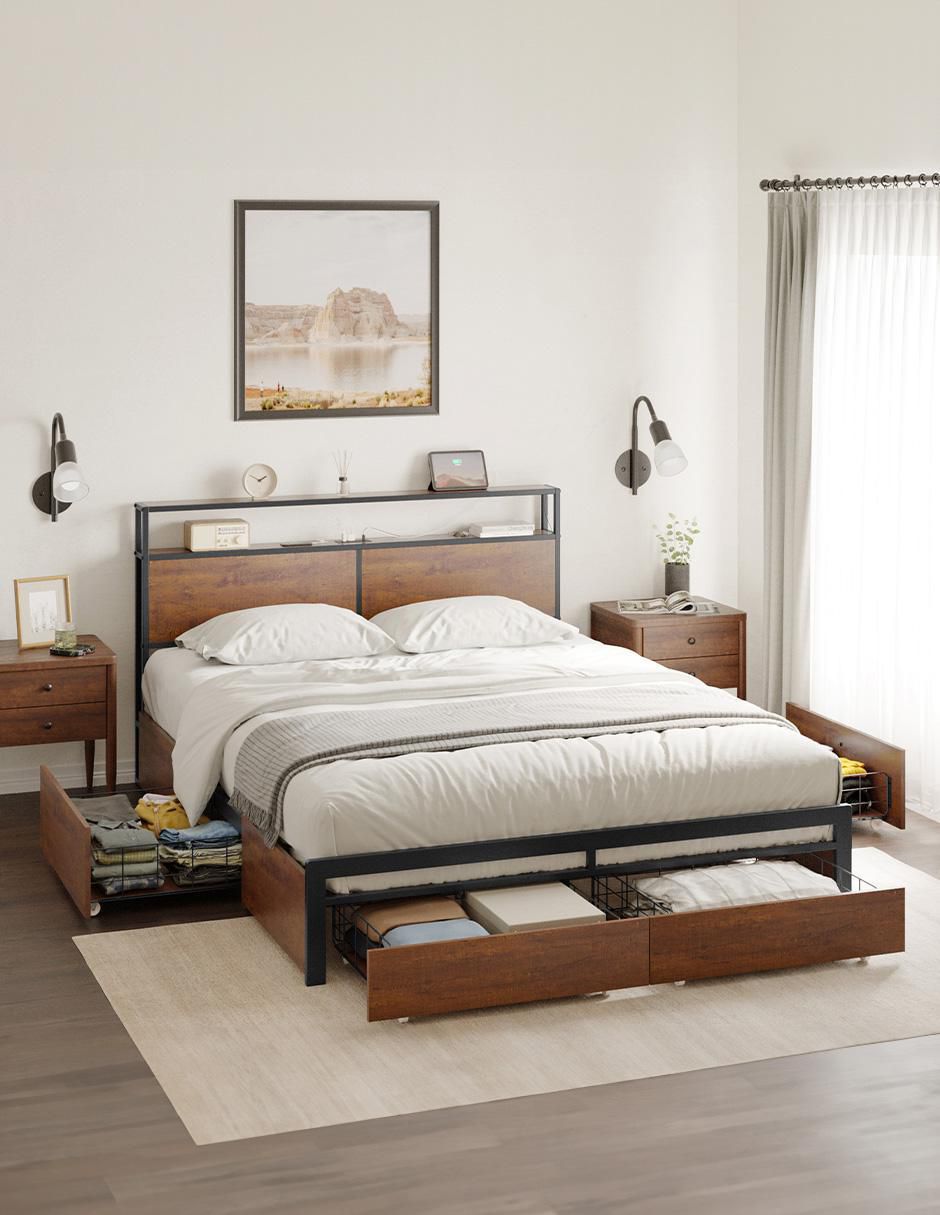 Base para cama de MDF 3