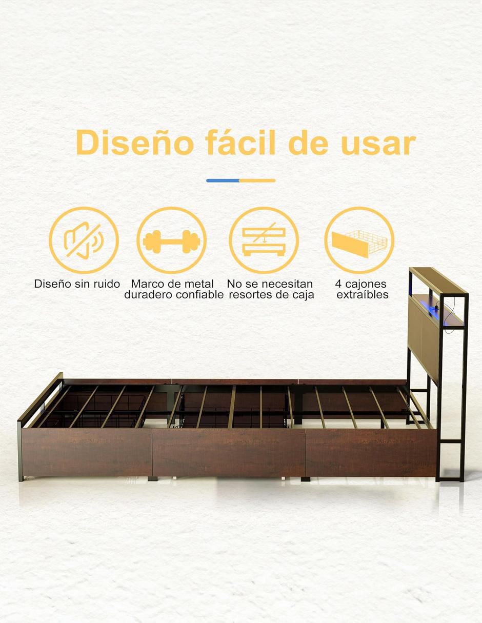 Base para cama de MDF