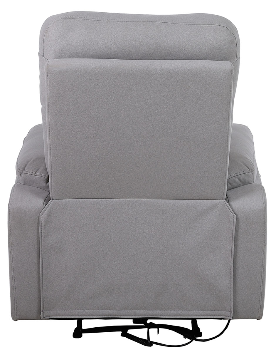 RECLINABLE PRAGA *CE* POLI, GRIS CLARO