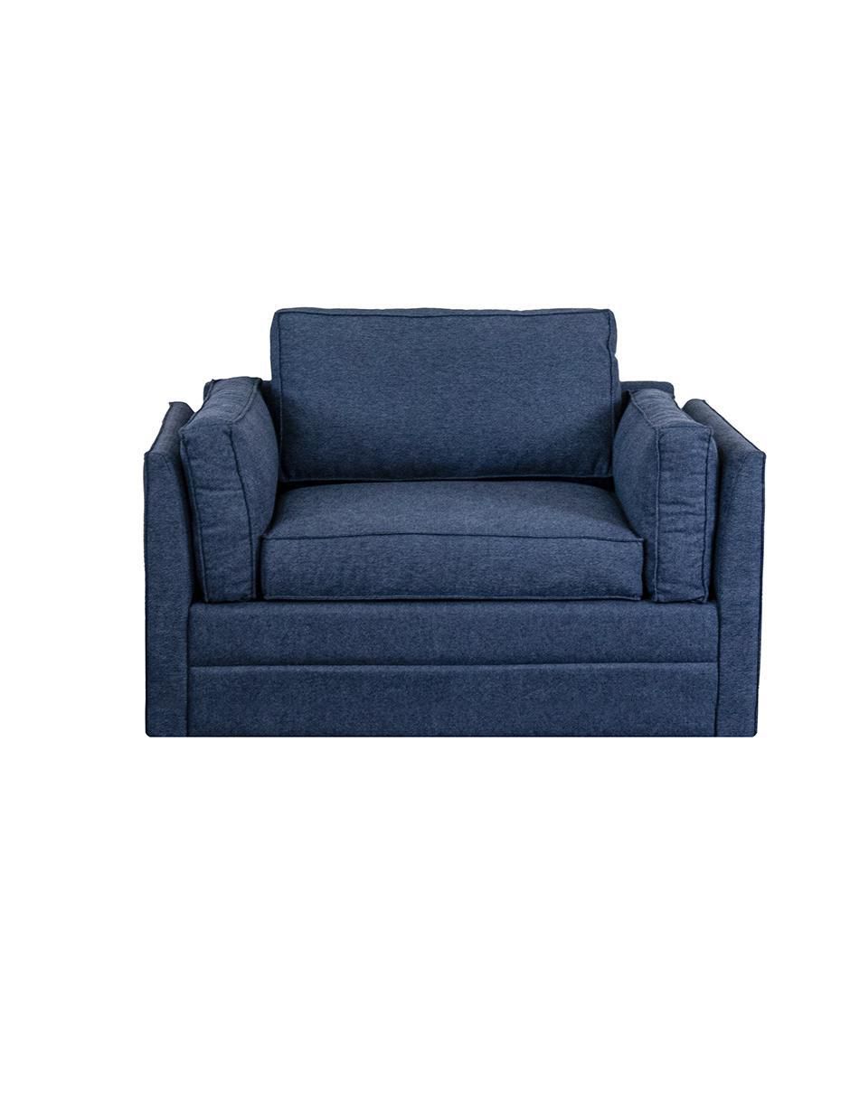 Sofá cama de chenille