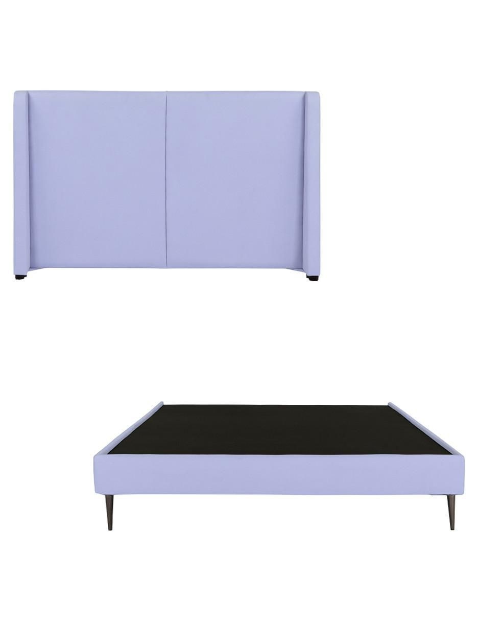 Cama Milan Base Slim de madera 2