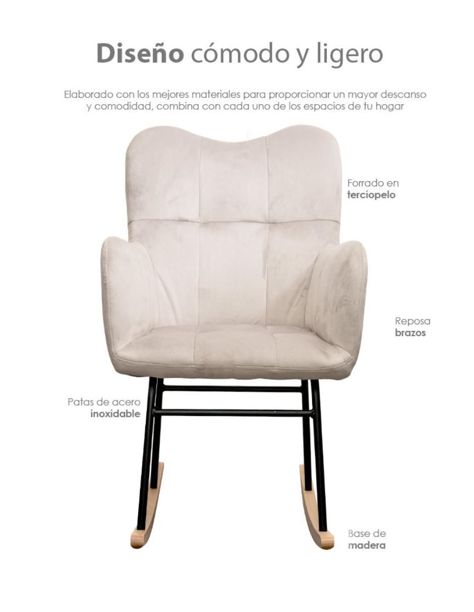 "set de (si aplica)" 1 silla ilios innova sin familia "de" terciopelo