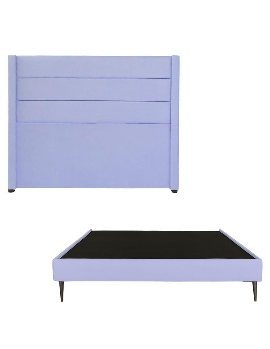Cama Lugo Slim de madera pino