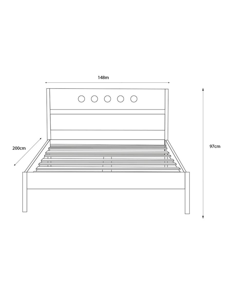 Cama Compte de MDF 5