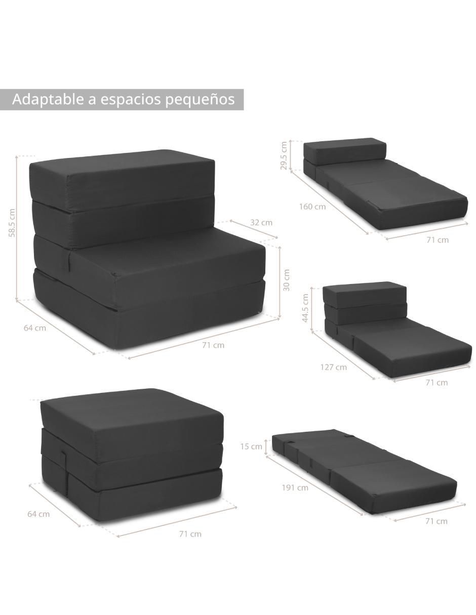 Sofá cama de poliéster 5