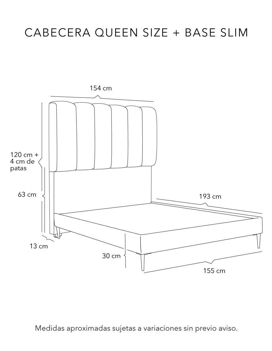 Cama Kami Slim de madera pino 2