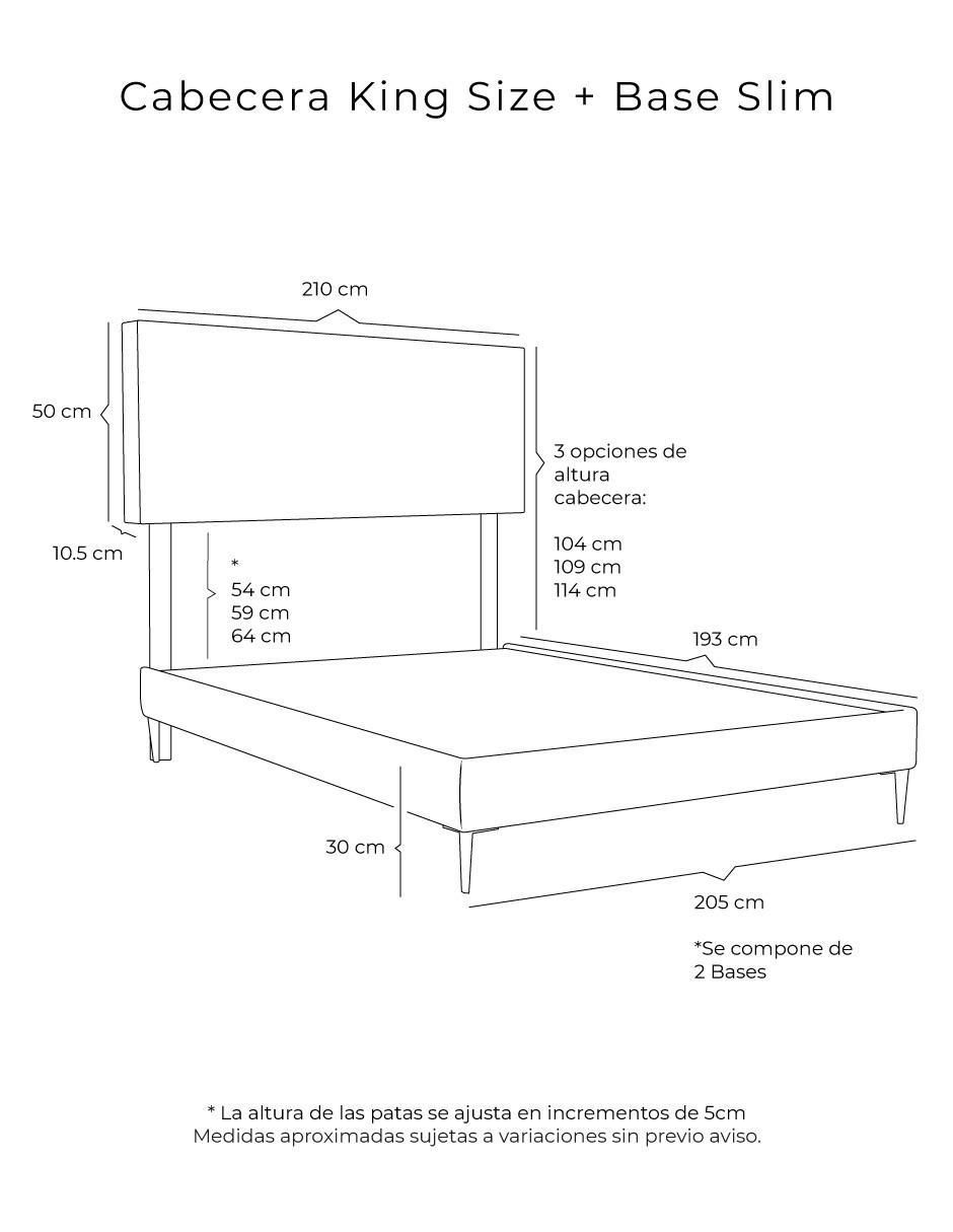Cama Catania Slim de madera pino 4
