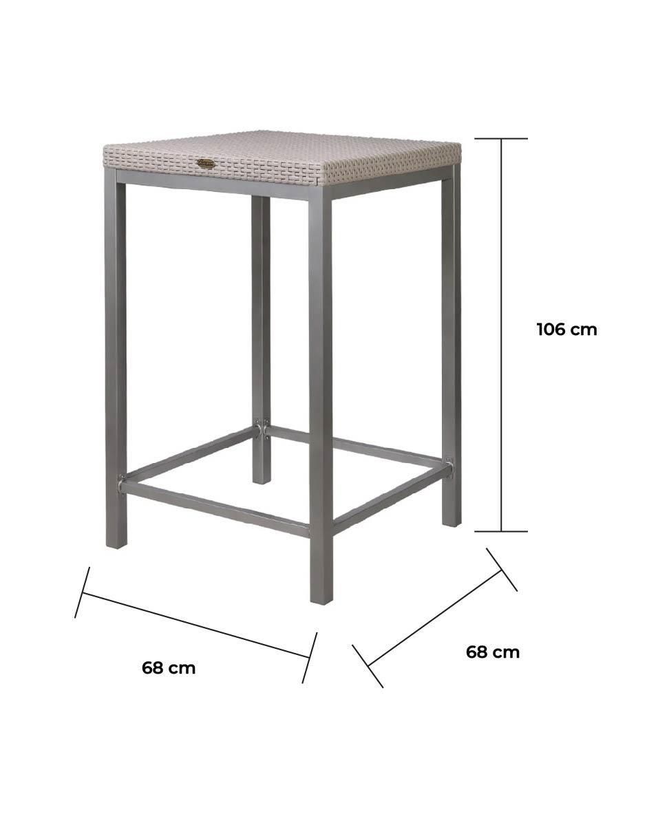 Mesa Naterial Russ de polipropileno