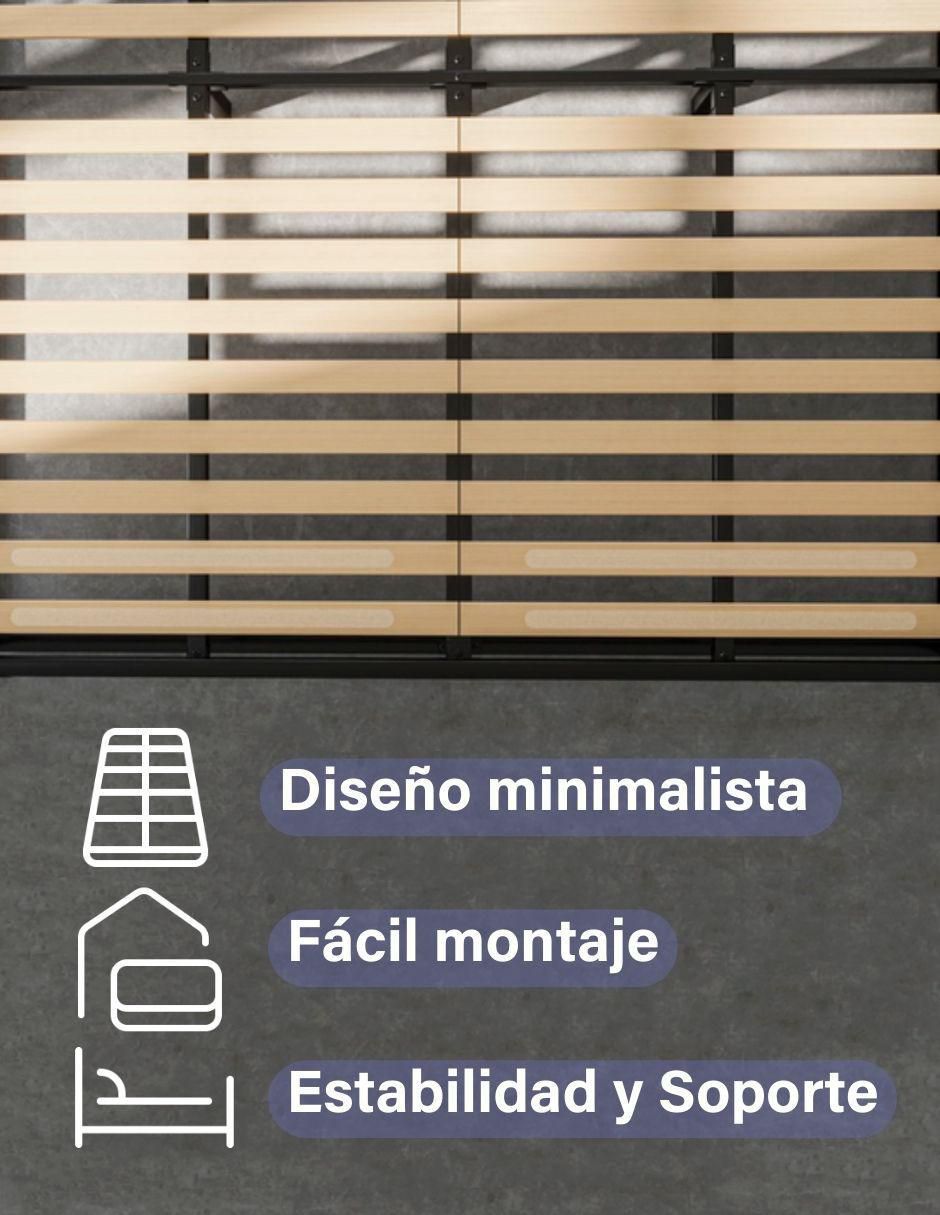 Base para cama de metal 3