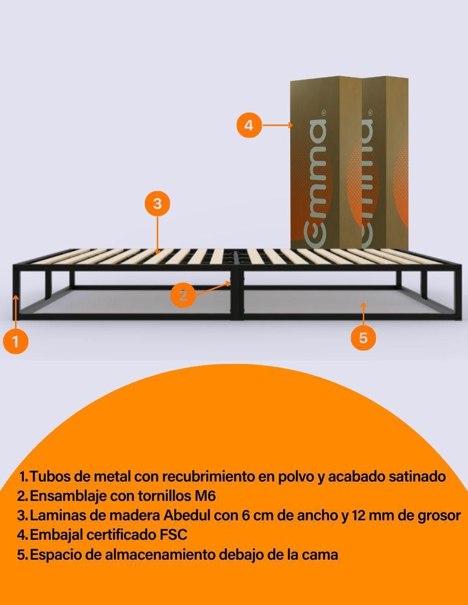 Base para cama de metal 4