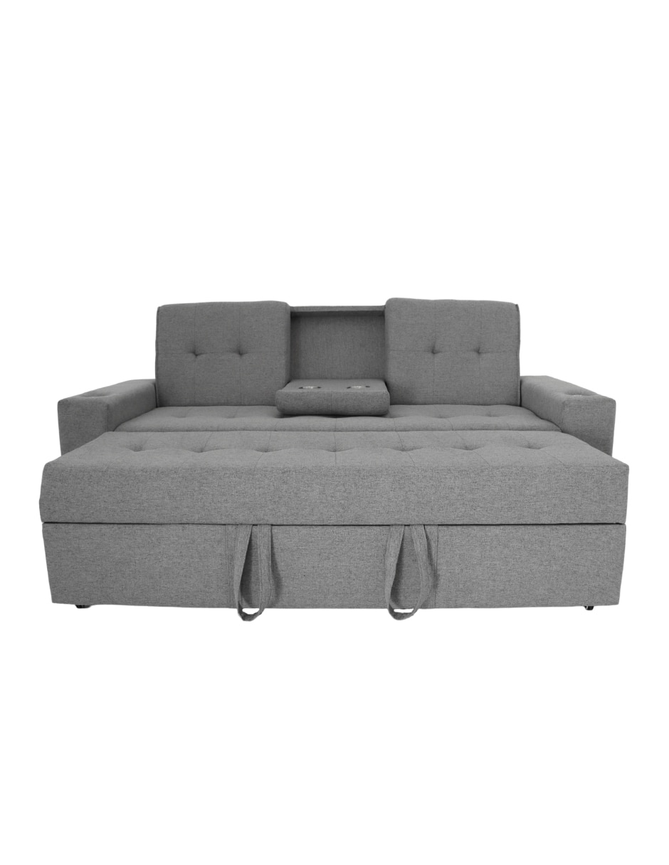 Sofá cama Larson de poliéster 6