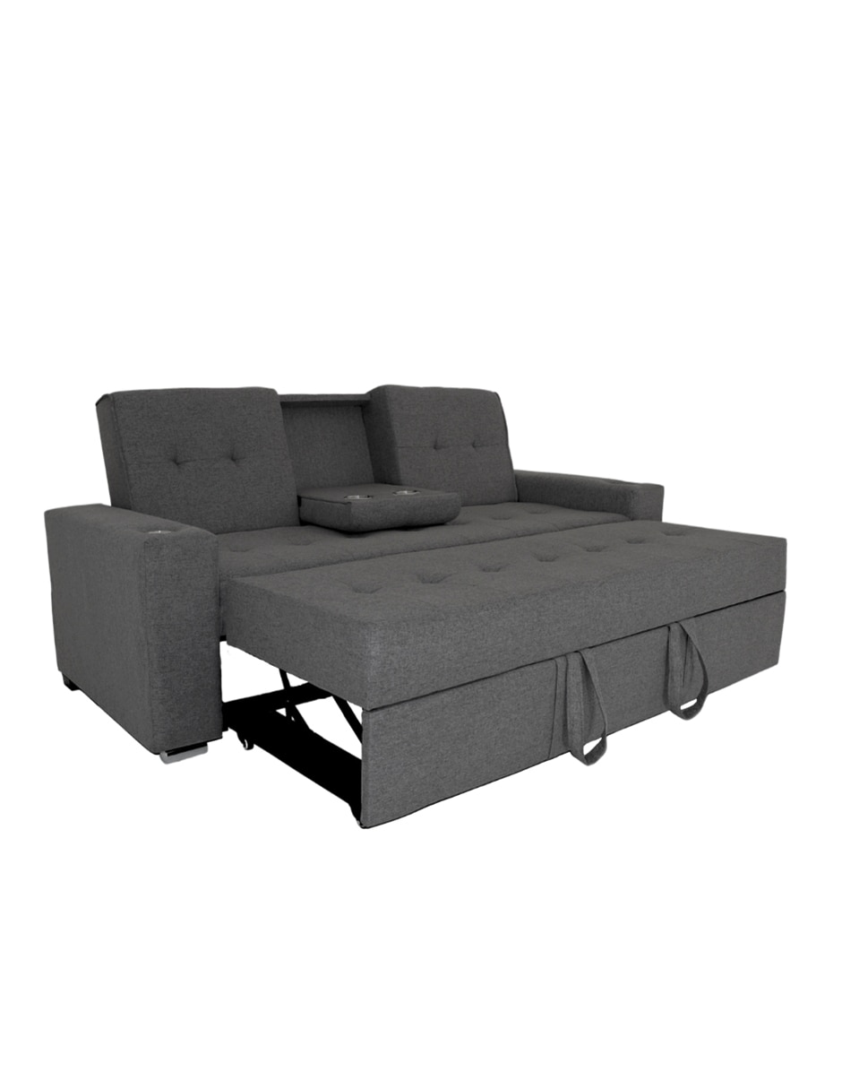 Sofá cama Larson de poliéster