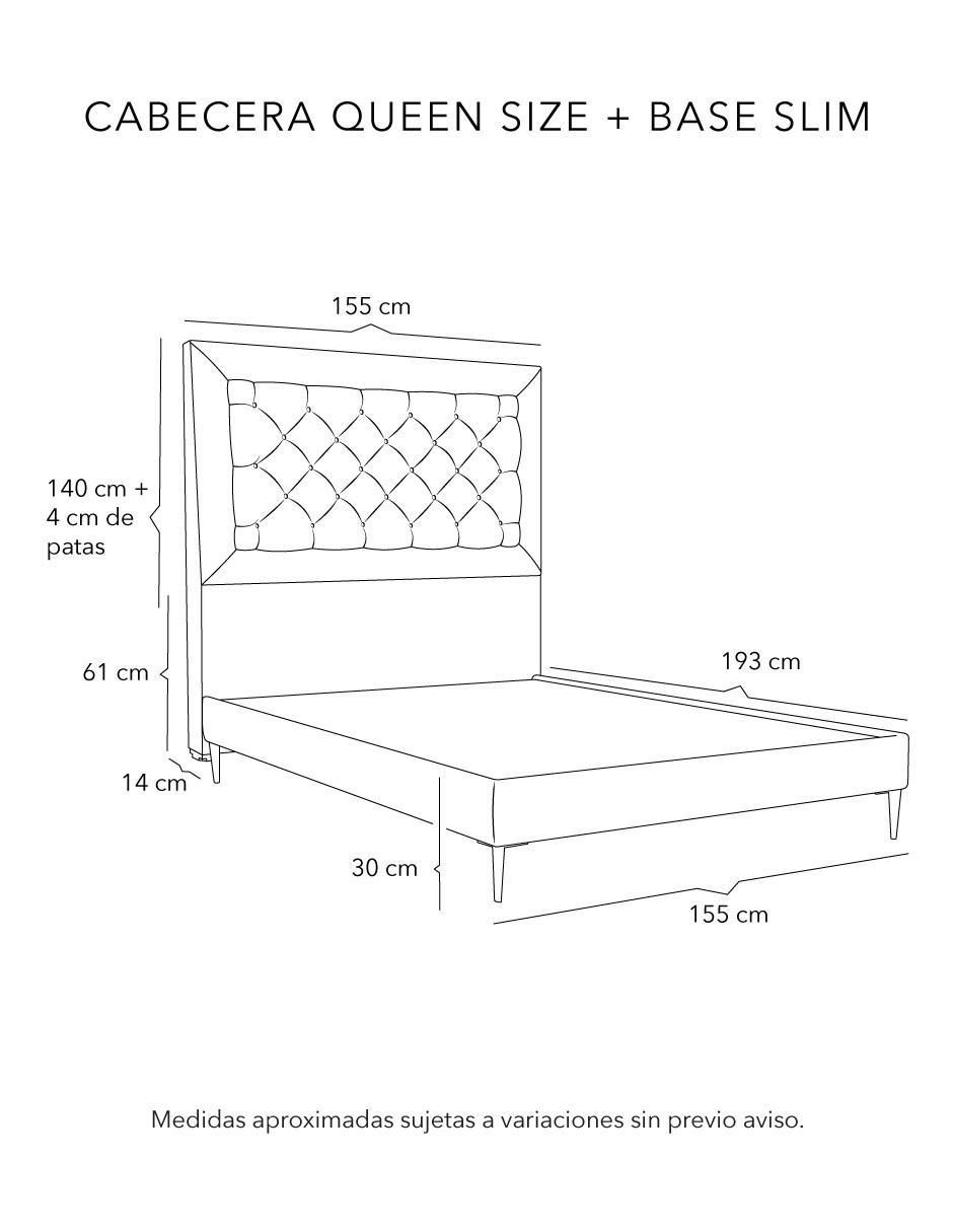 Cama Mary Slim de madera pino 4