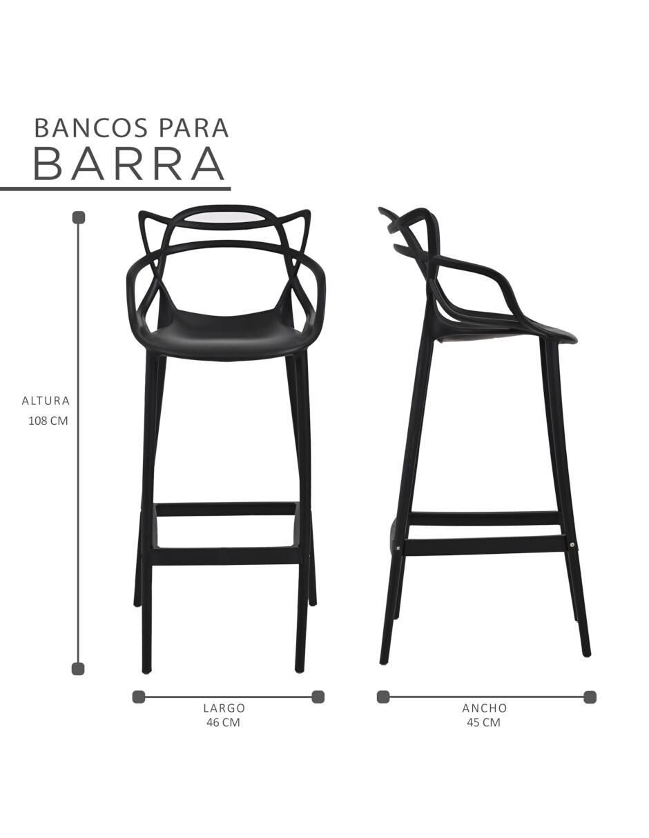 Juego de bancos altos 3