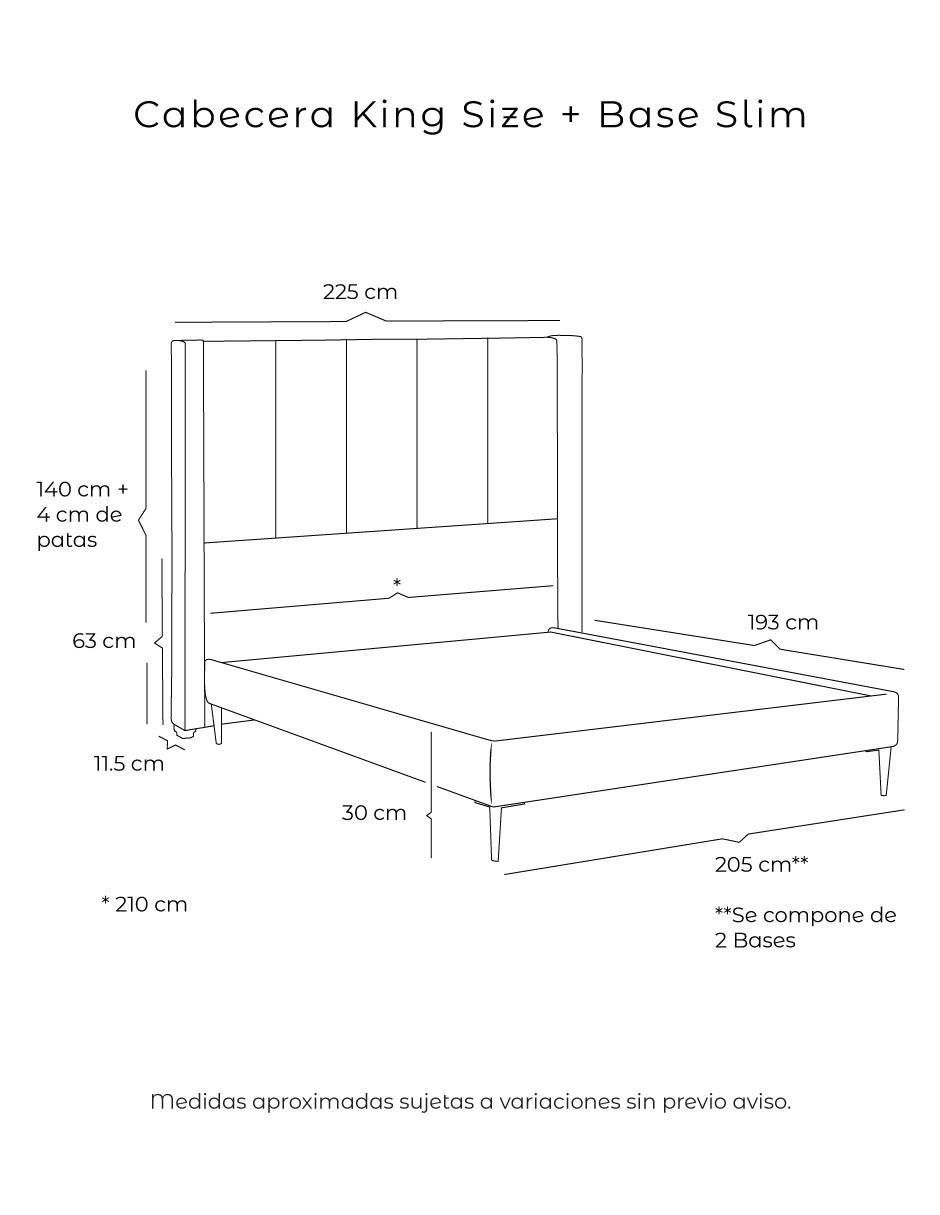 Cama Nizza Slim de madera pino 4