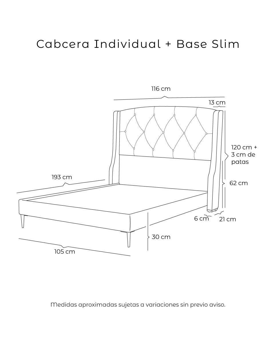 Cama Zefyr Slim de madera pino 4