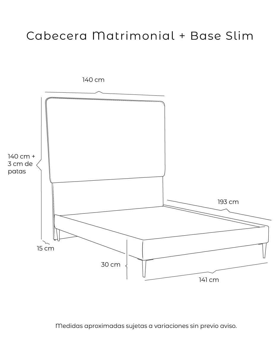 Cama Split Slim de madera pino 4