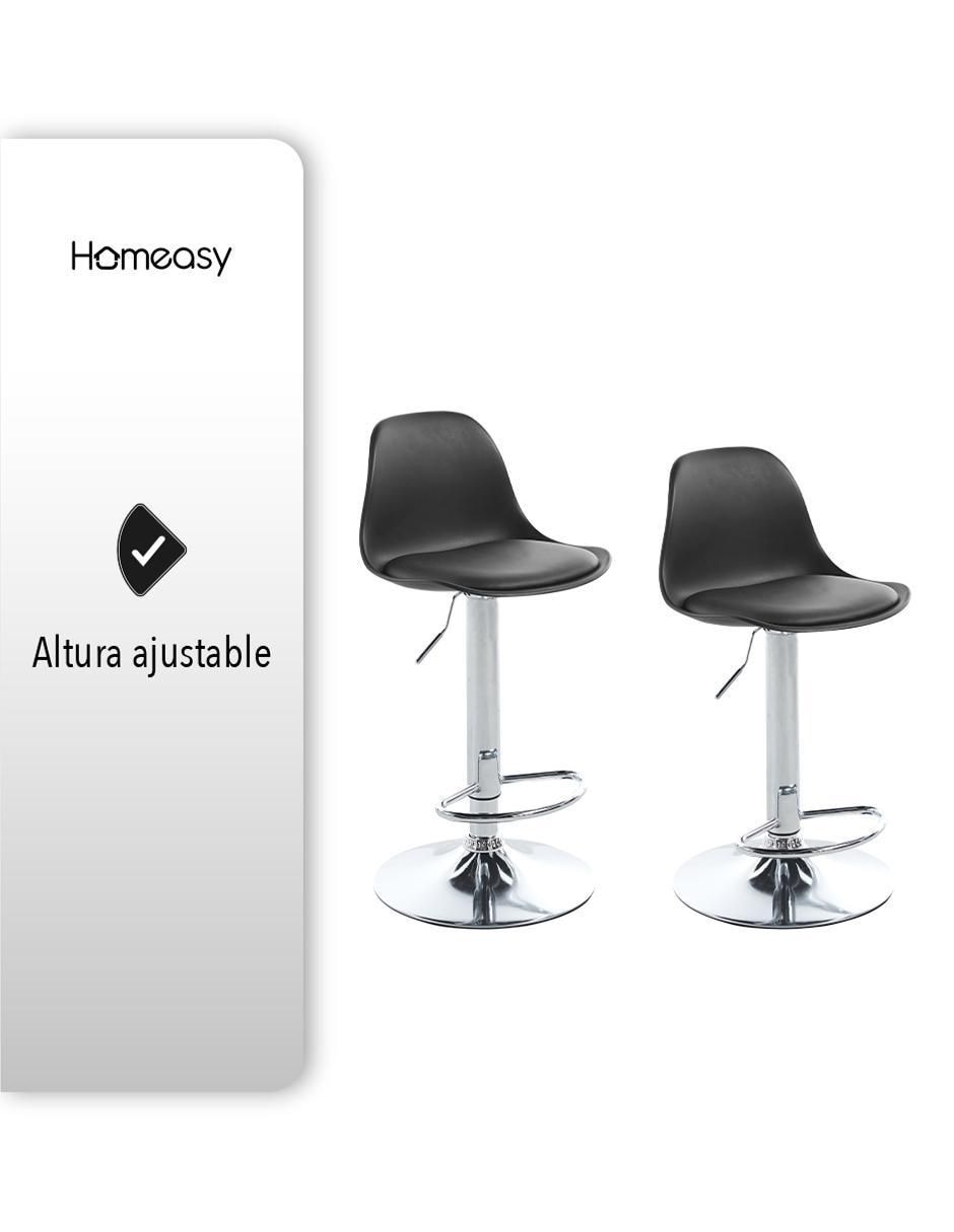 Juego de bancos altos homeasy homeasy "de" polipropileno
